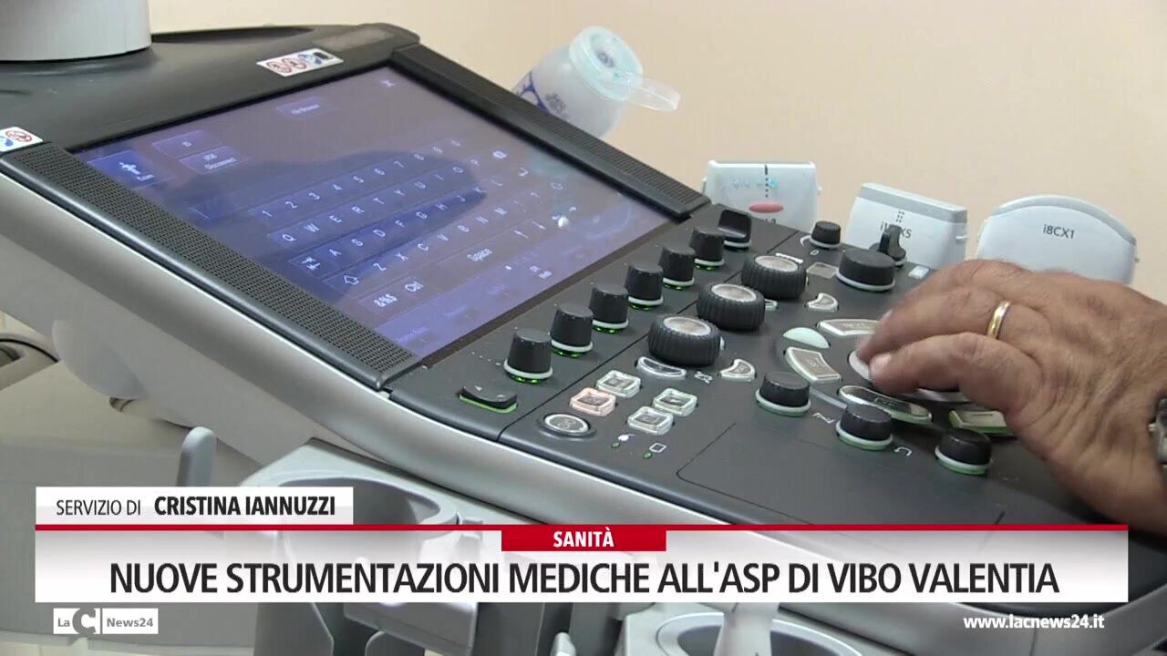 Nuove strumentazioni mediche all'Asp di Vibo Valentia