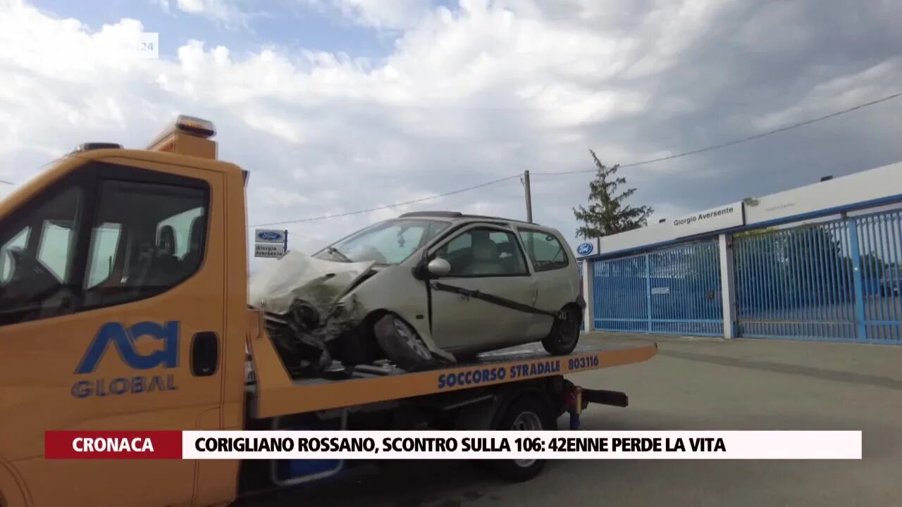 Corigliano Rossano, scontro sulla 106: 42enne perde la vita