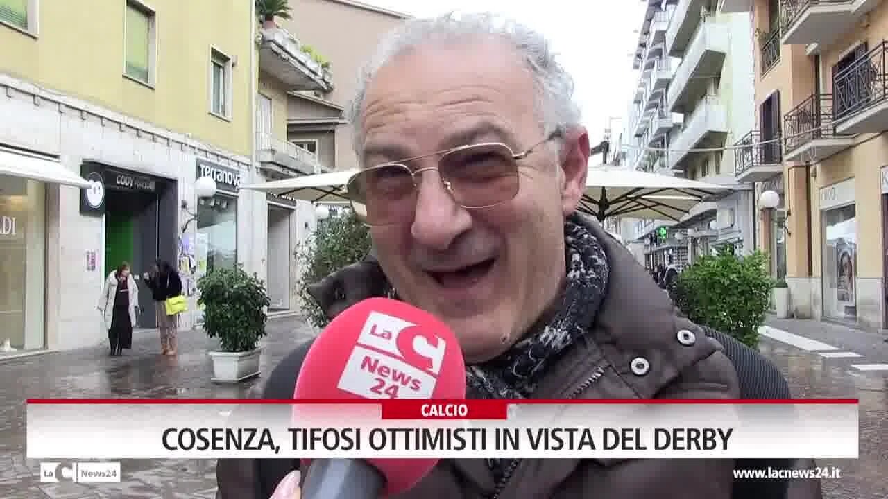 Cosenza, tifosi ottimisti in vista del derby