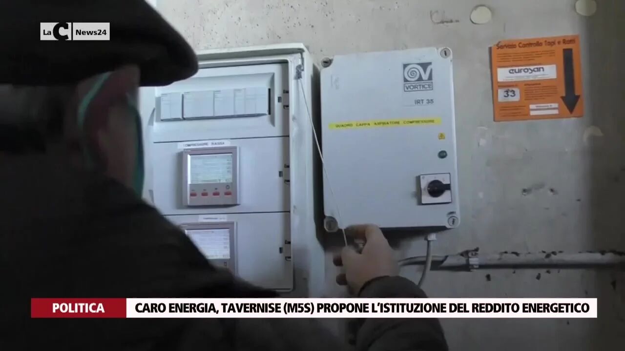 Caro energia, Tavernise (M5s) propone l’istituzione del reddito energetico