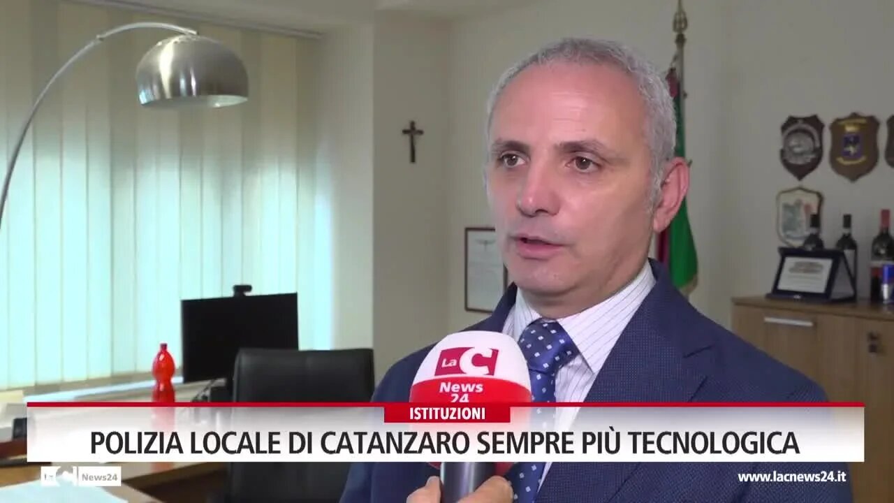 Polizia locale di Catanzaro sempre più tecnologica