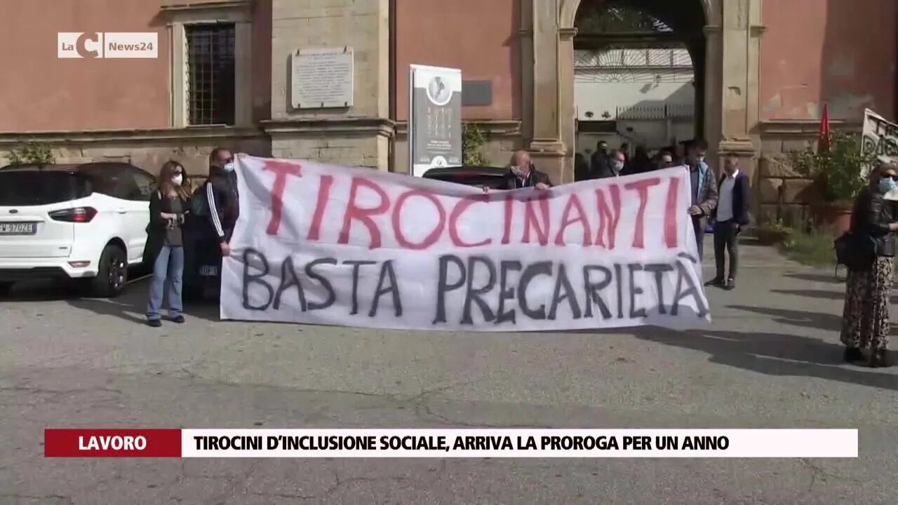 Tirocini d’inclusione sociale, arriva la proroga per un anno