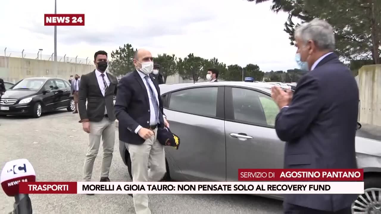 Morelli a Gioia Tauro: «Non pensate solo al Recovery Fund»