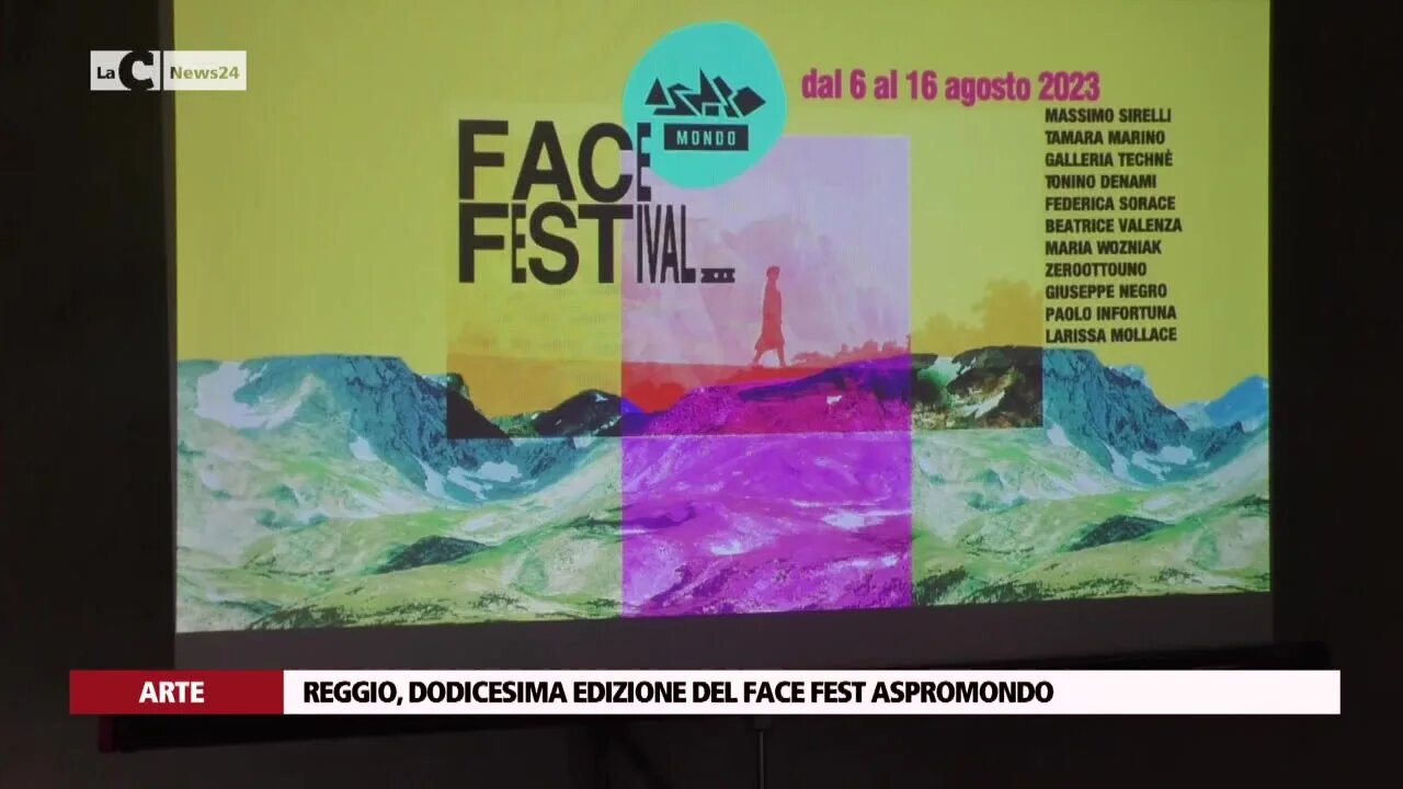 Reggio, dodicesima edizione del face fest aspromondo