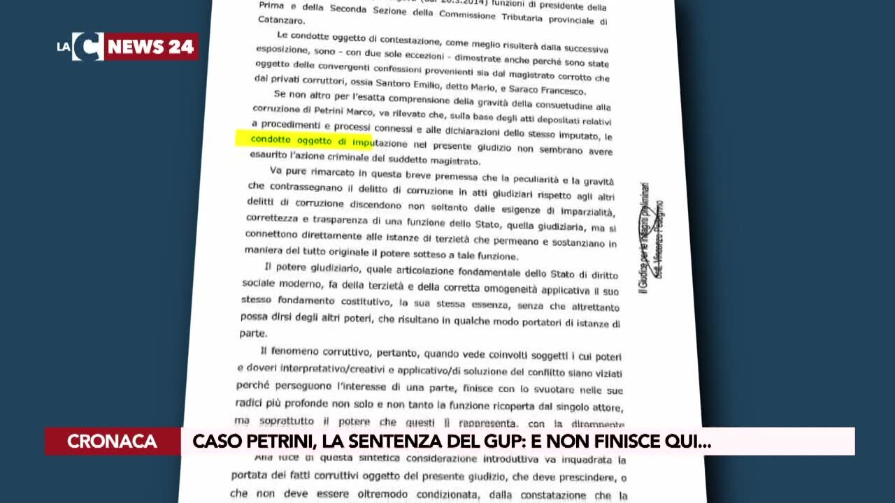 Caso Petrini, la sentenza del gup: e non finisce qui...