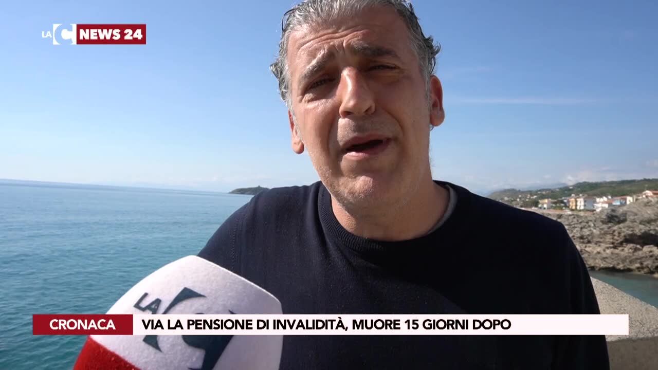 Via la pensione di invalidità, muore 15 giorni dopo