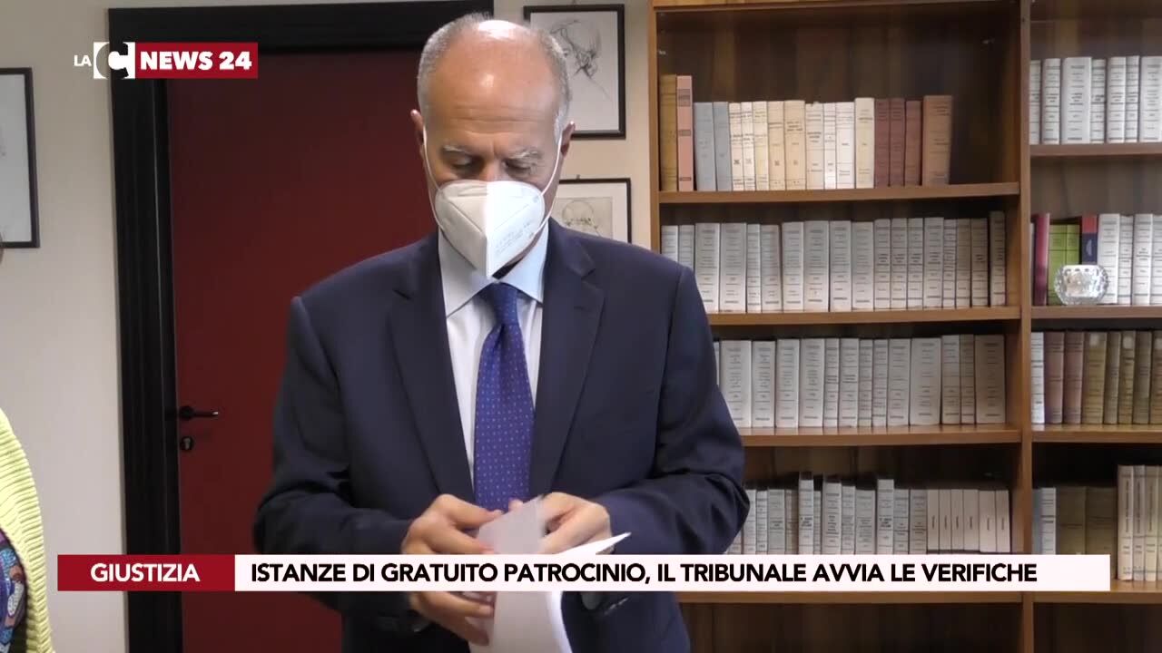 Istanze di gratuito patrocinio, il Tribunale avvia le verifiche
