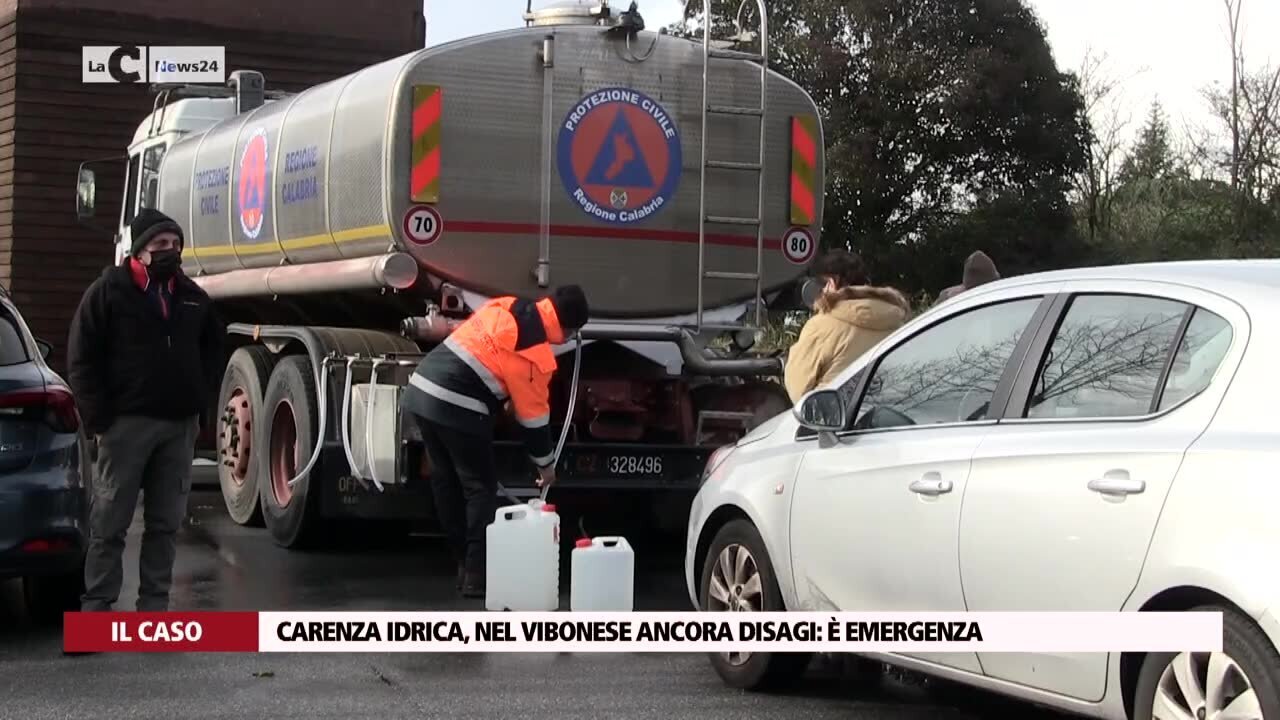 Carenza idrica, nel Vibonese ancora disagi: è emergenza