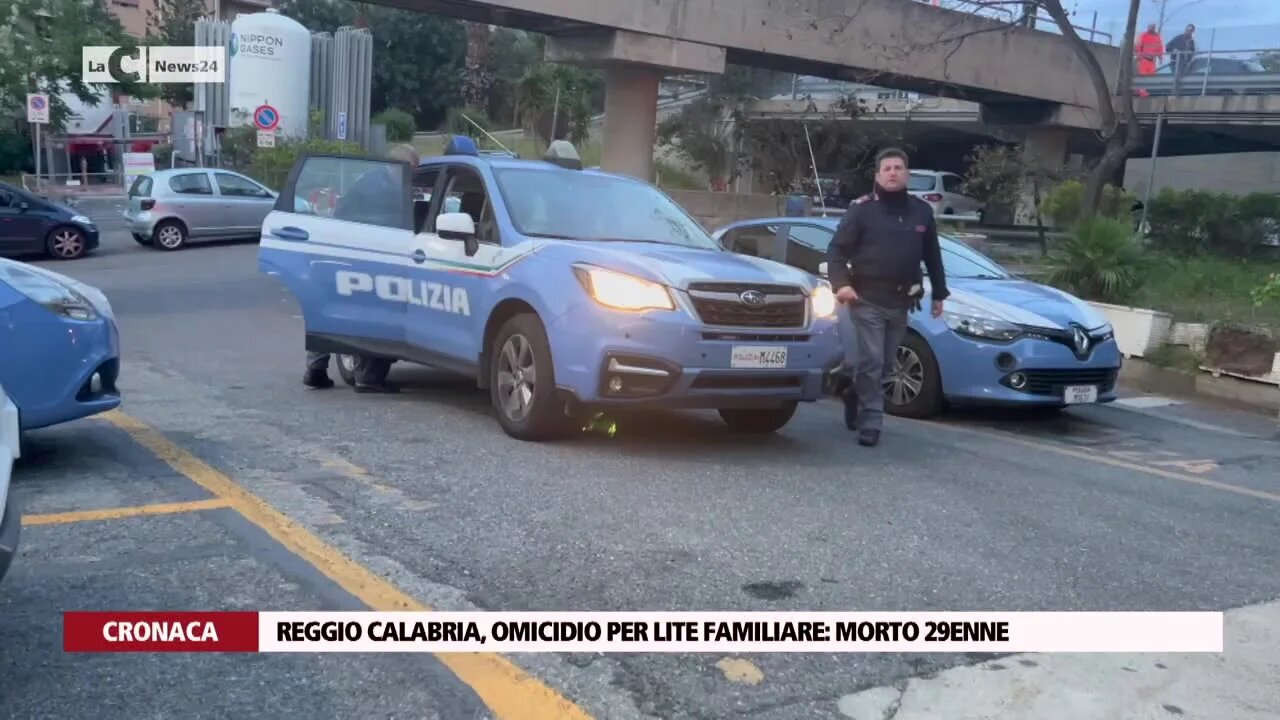 Reggio Calabria, omicidio per lite familiare: morto 29enne