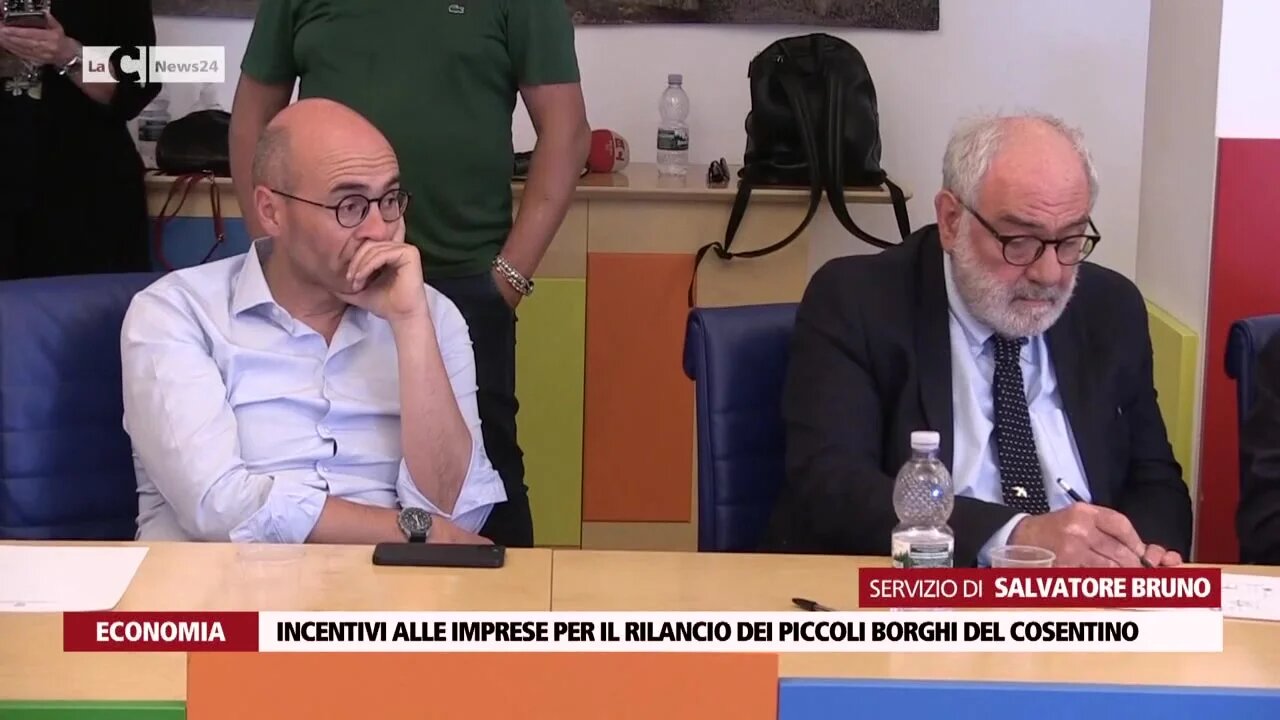 Incentivi alle imprese per il rilancio dei piccoli borghi del cosentino