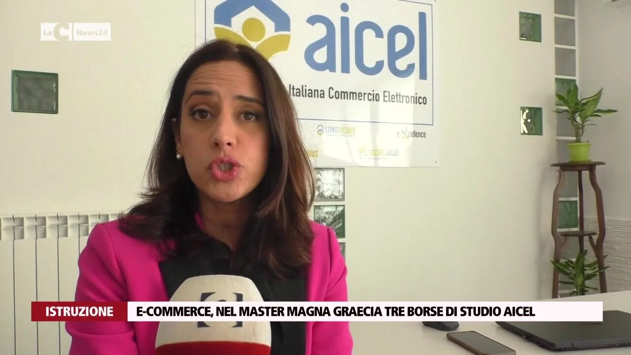 E-commerce, nel master Magna Graecia tre borse di studio Aicel