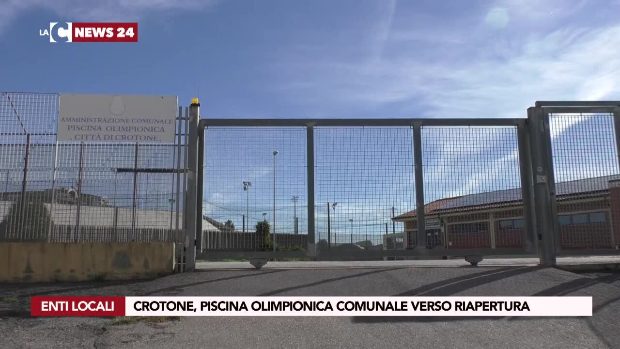 Crotone, piscina olimpionica comunale verso riapertura