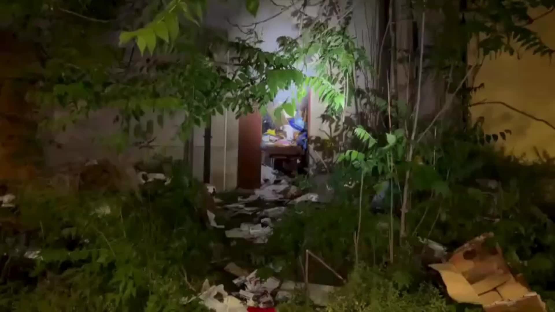 Incendio nella notte a Cosenza: a fuoco magazzino in disuso alla stazione vecchia - FOTO E VIDEO