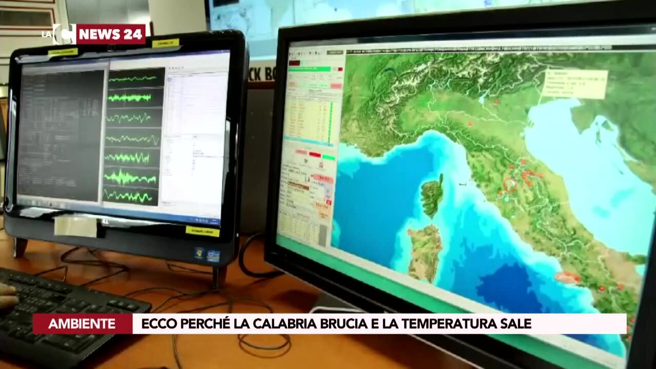 Ecco perché la Calabria brucia e la temperatura sale