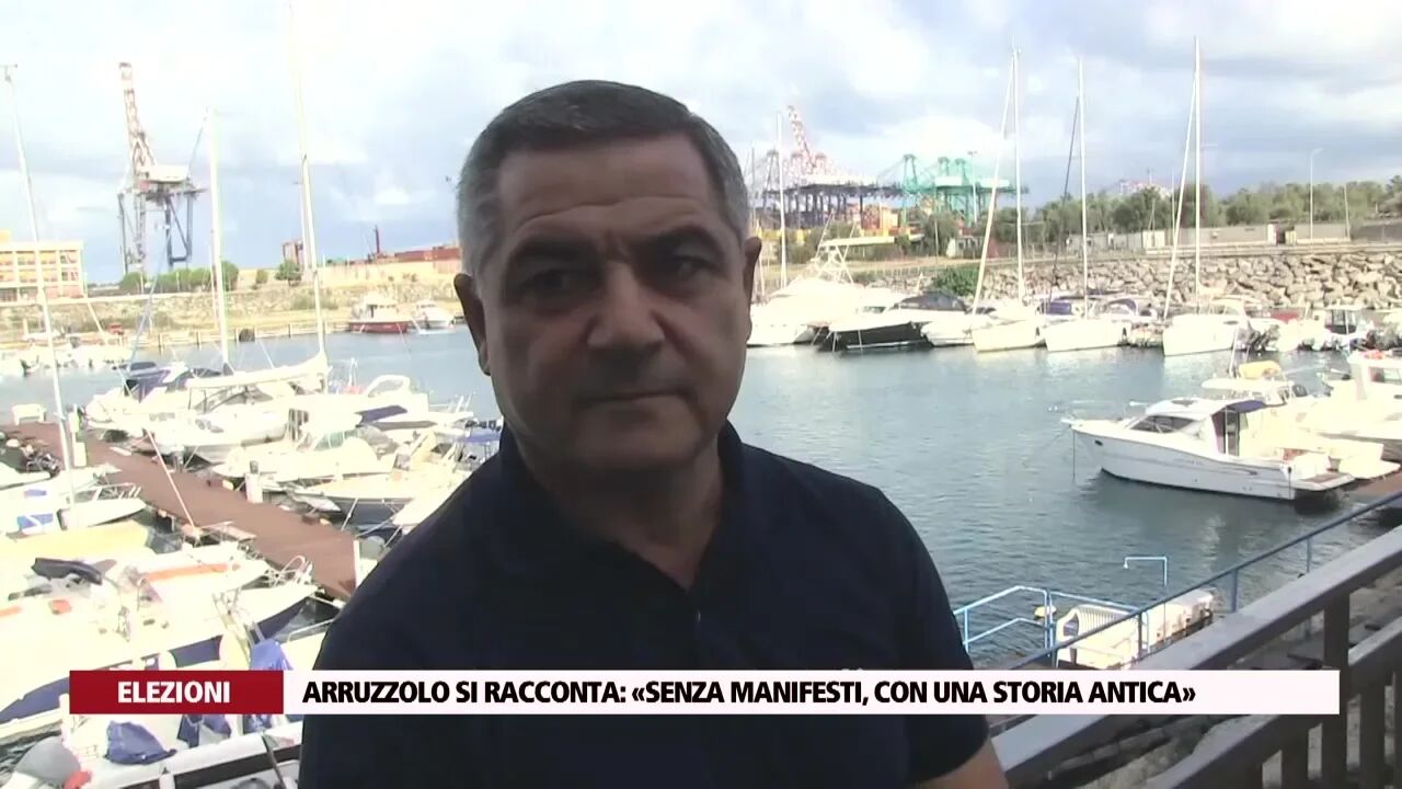 Arruzzolo si racconta: «Senza manifesti, con una storia antica»