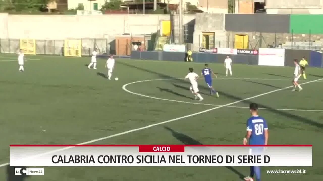 Calabria contro Sicilia nel torneo di serie D