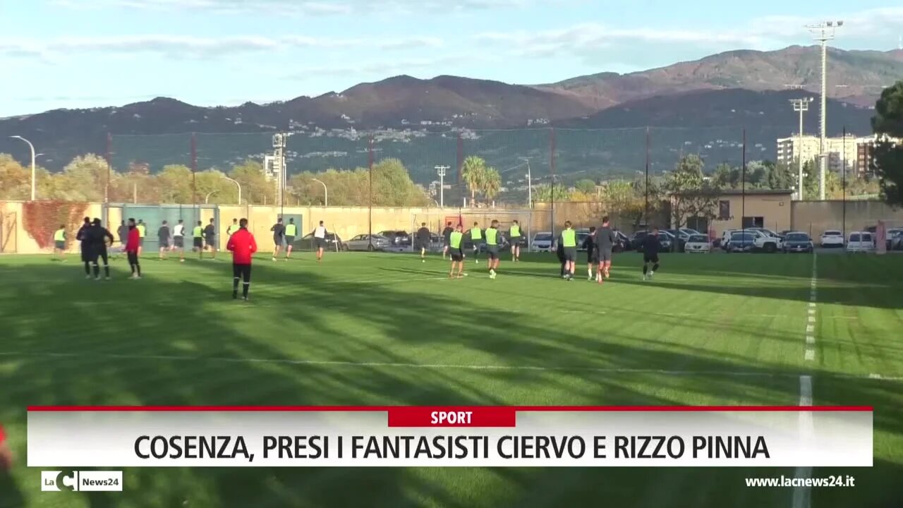 Cosenza, presi i fantasisti Ciervo e Rzzo Pinna