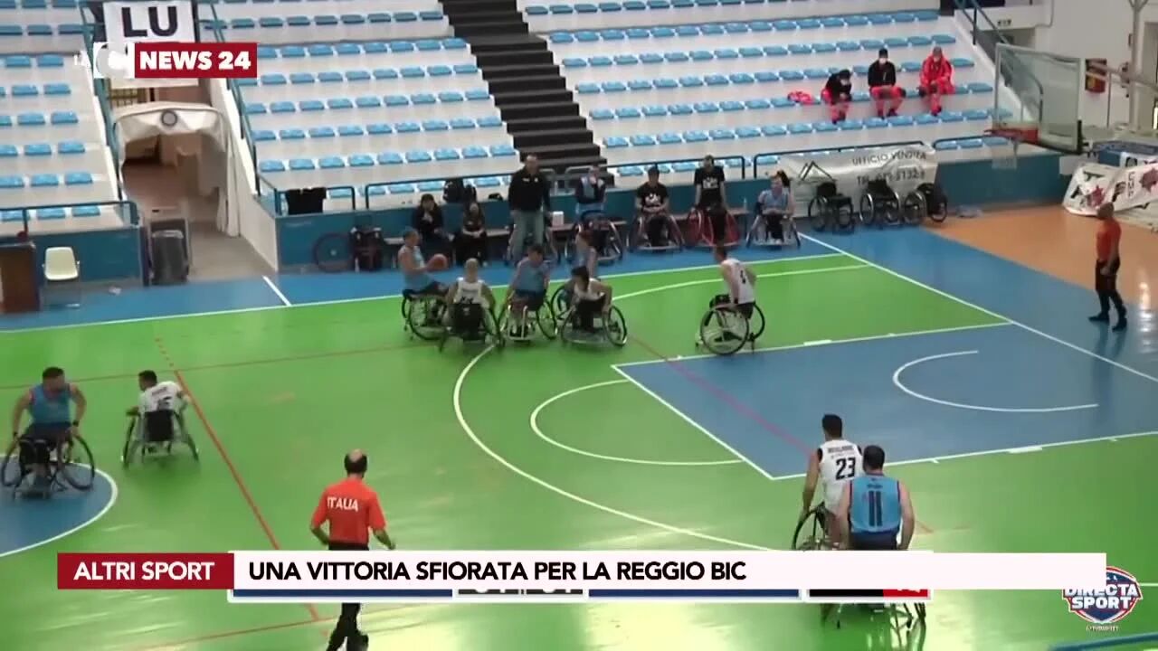 Una vittoria sfiorata per la Reggio Bic