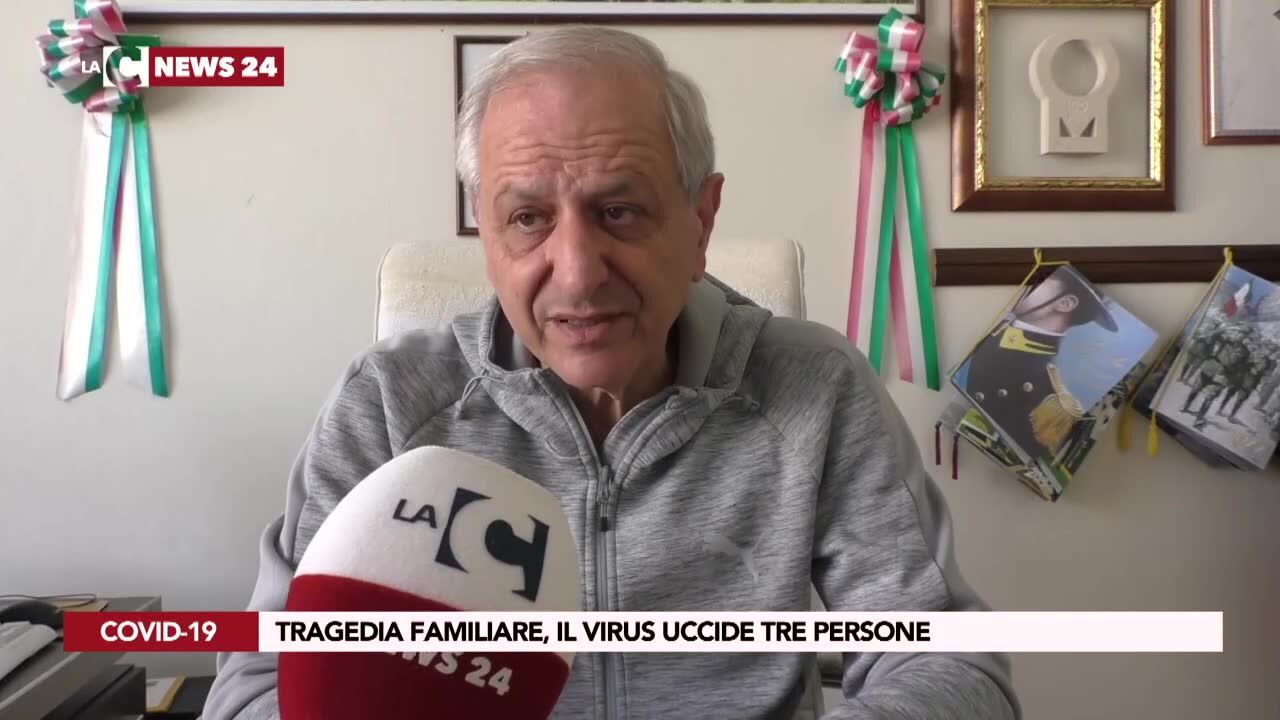Tragedia familiare a Botricello, il Covid uccide tre persone