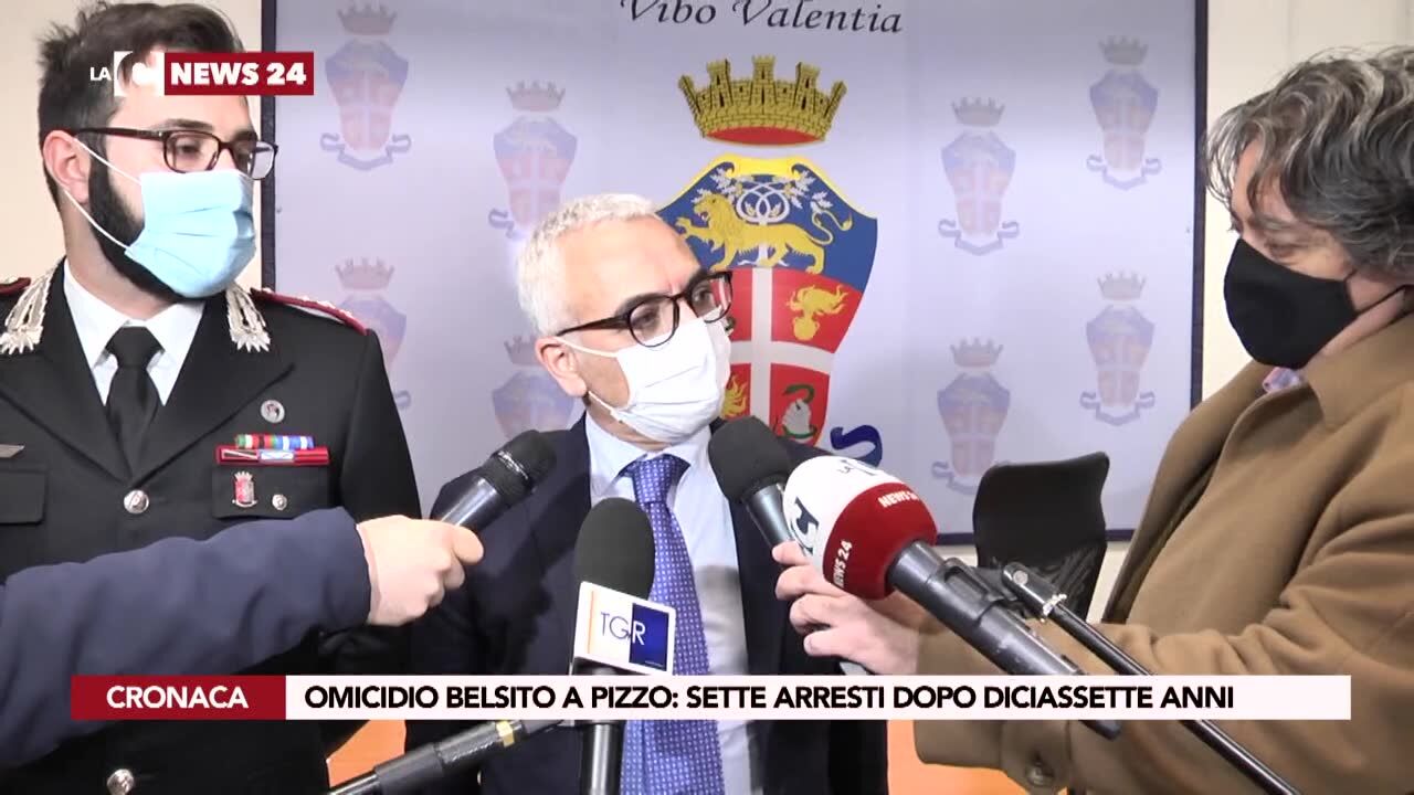 Omicidio Belsito a Pizzo: sette arresti dopo diciassette anni