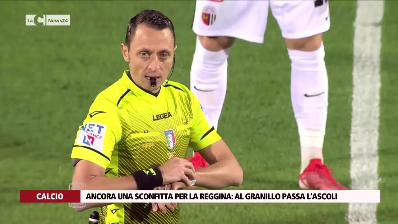 Ancora una sconfitta per la Reggina: al Granillo passa l’Ascoli