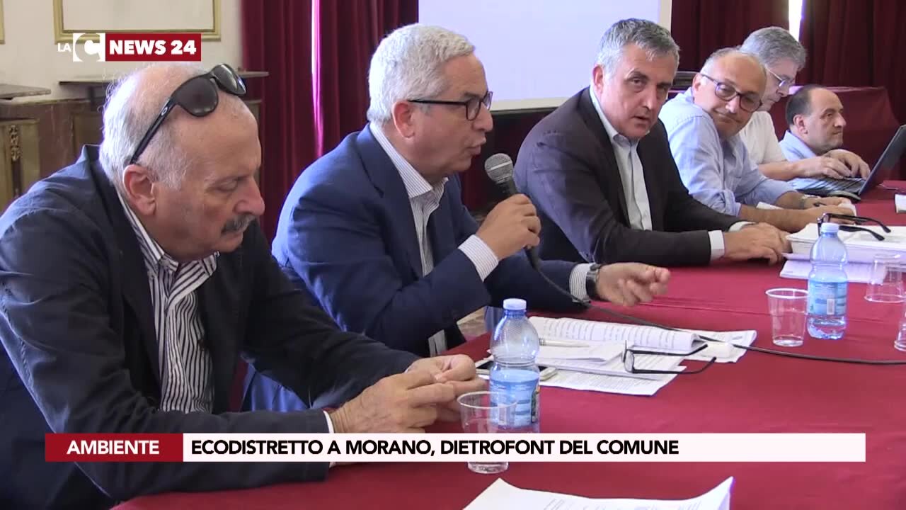 Ecodistretto a Morano, dietrofont del Comune