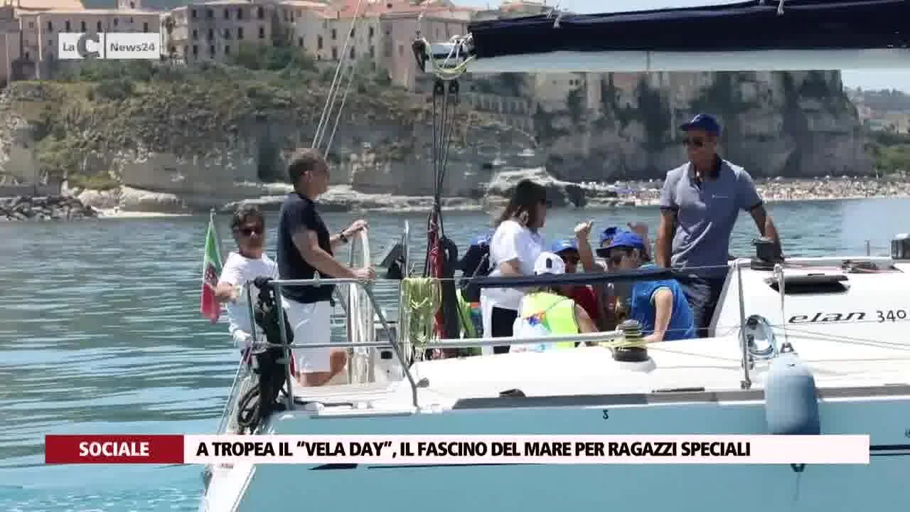 A Tropea il “vela day”, il fascino del mare per ragazzi speciali