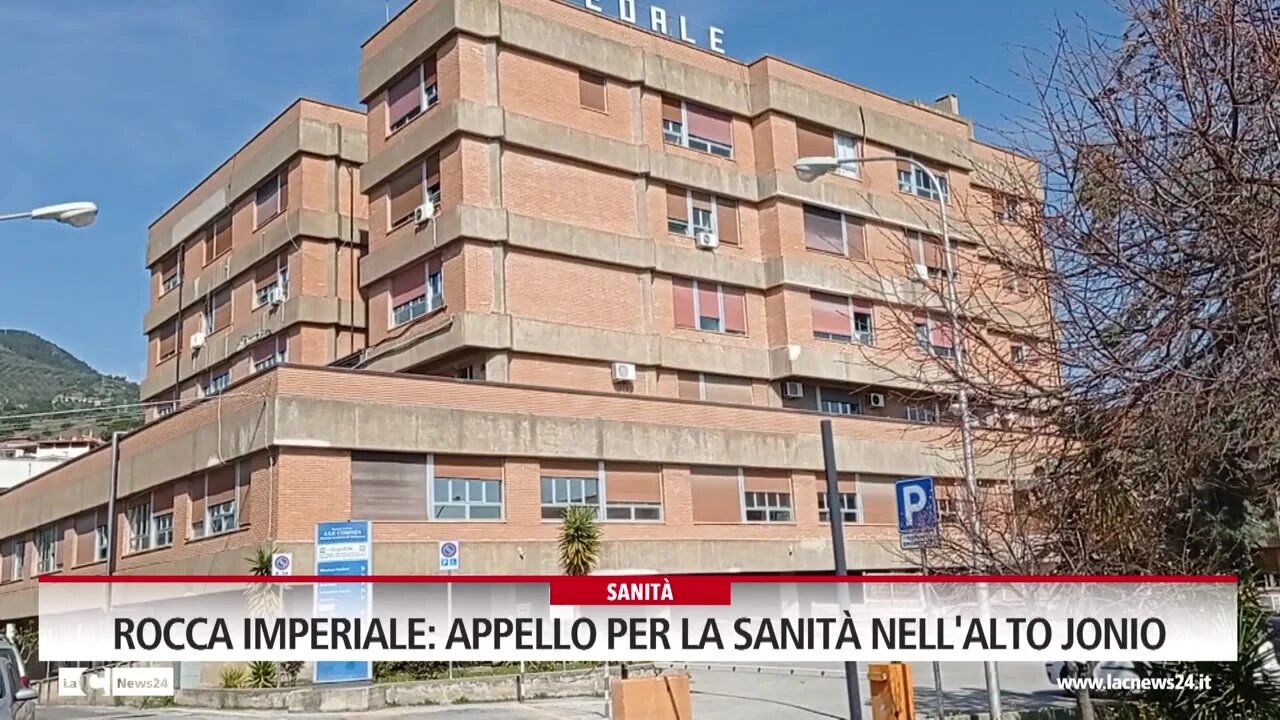 Rocca Imperiale, l’appello del sindaco: «Si rilanci l’ospedale di Trebisacce, i nostri pazienti “intasano” il nosocomio di Policoro»