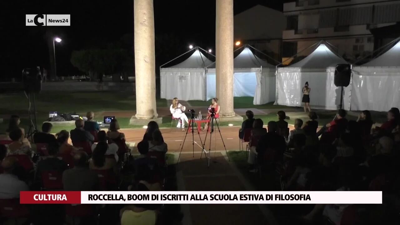 Roccella, boom di iscritti alla scuola estiva di filosofia