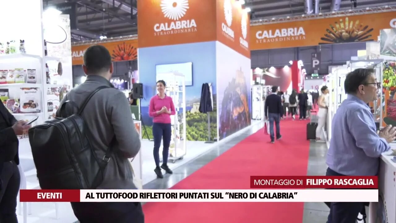 Al Tuttofood riflettori puntati sul “Nero di Calabria”