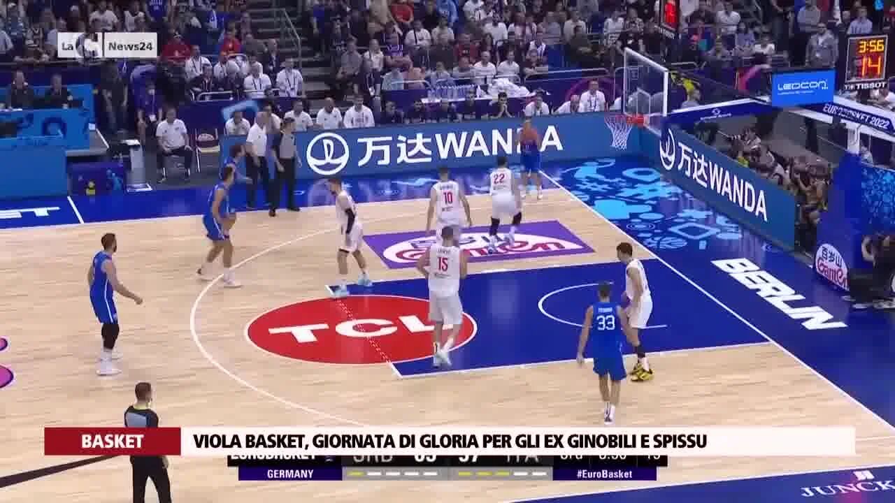 Viola Basket, giornata di gloria per gli ex Ginobili e Spissu
