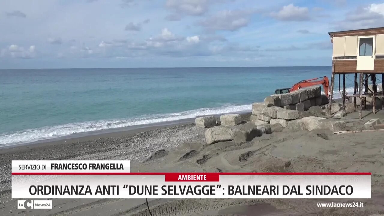 Ordinanza anti “Dune Selvagge”: balneari dal sindaco