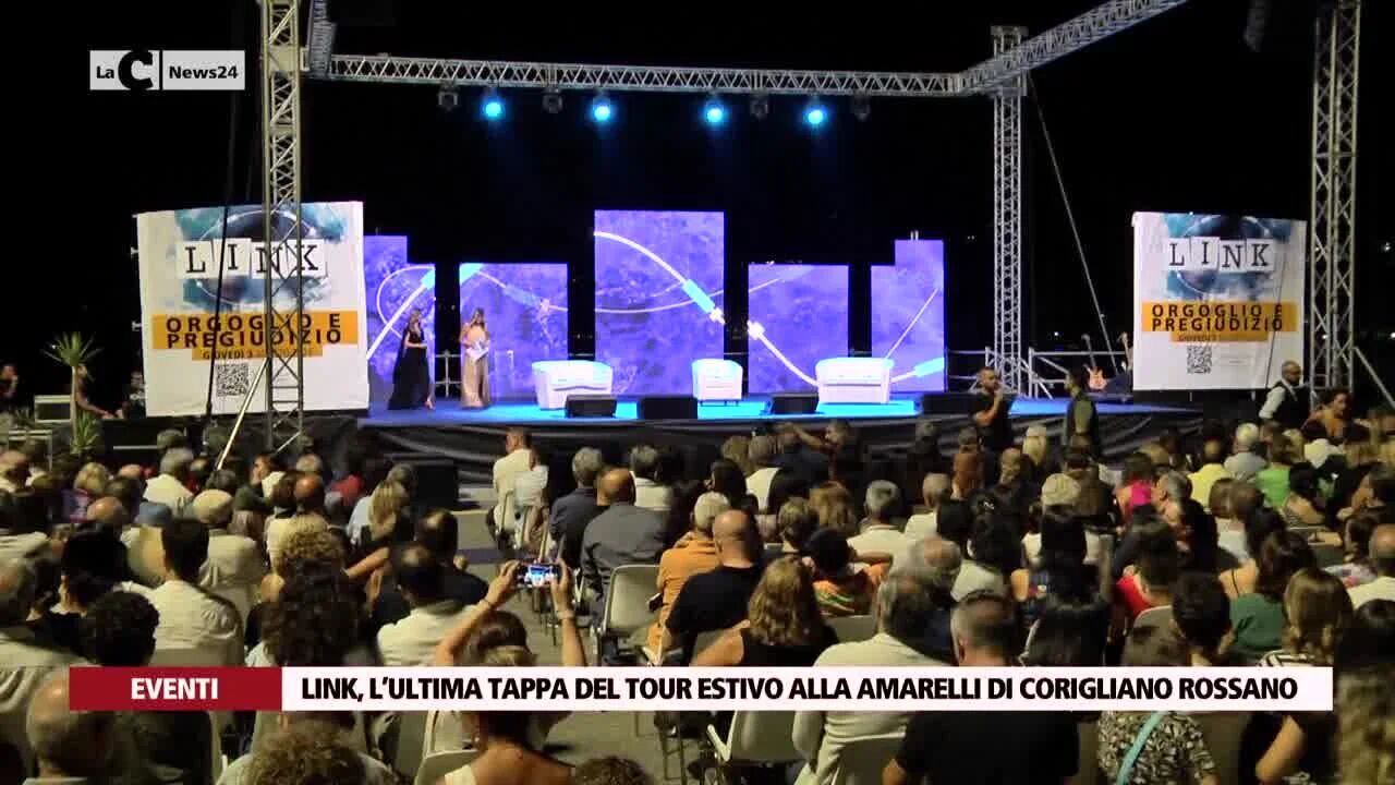 Link, l’ultima tappa del tour estivo alla amarelli di Corigliano Rossano