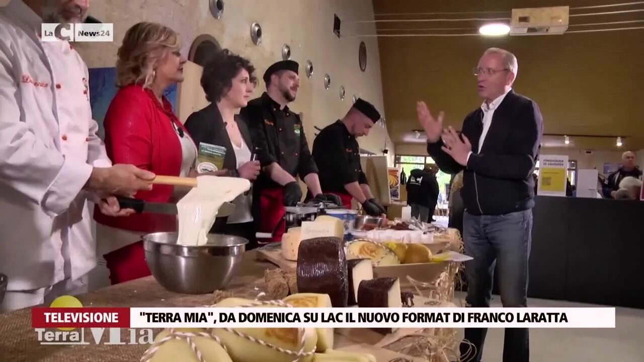 "Terra mia", da domenica su LaC il nuovo format di Franco Laratta