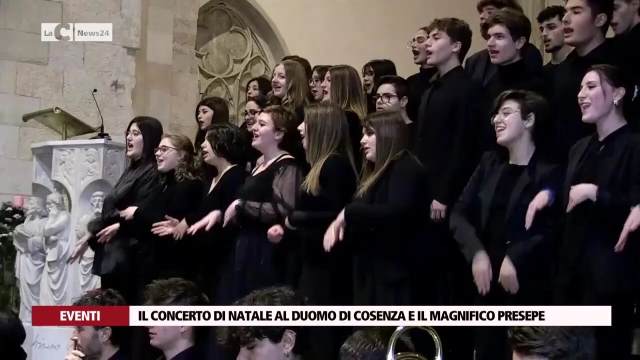 Il concerto di Natale al Duomo di Cosenza e il magnifico Presepe