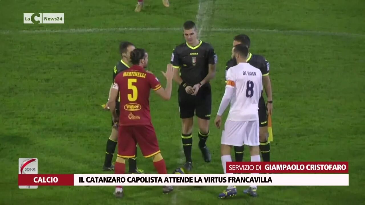 Il Catanzaro capolista attende la Virtus Francavilla