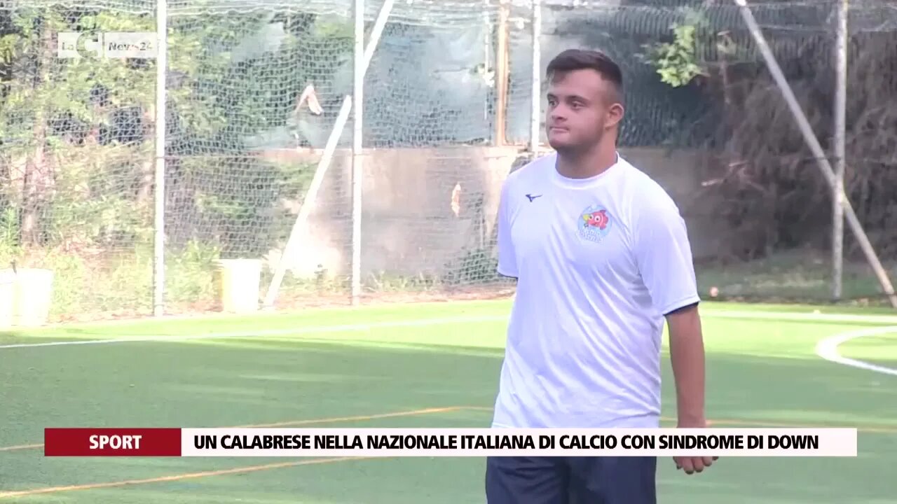 Un calabrese nella nazionale italiana di calcio con sindrome di down