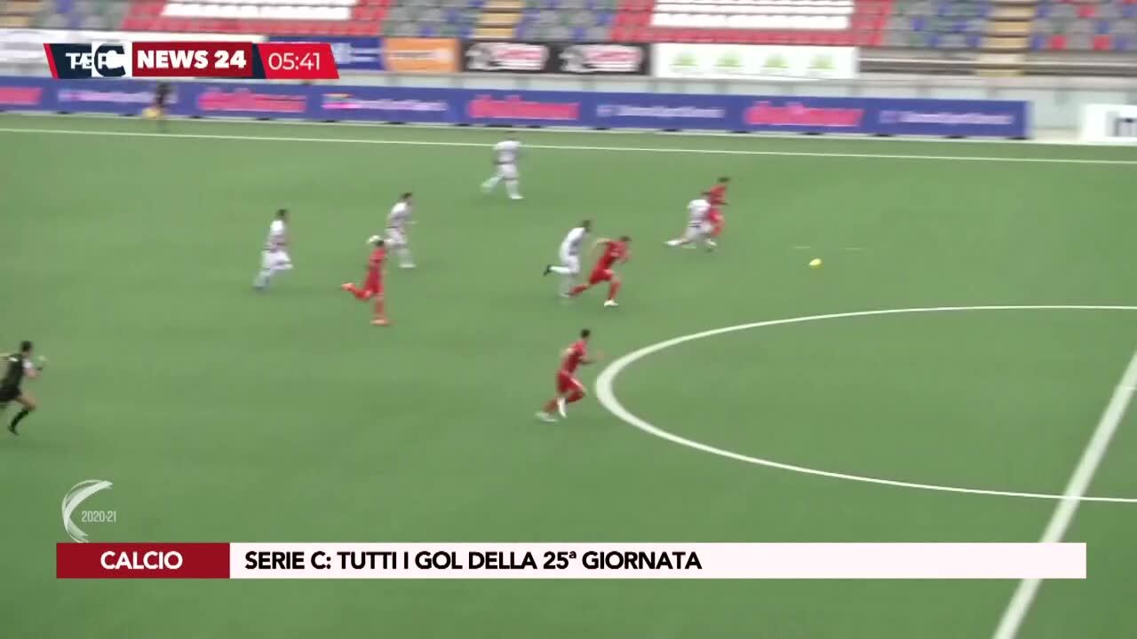 Serie C: tutti i gol della 25ª giornata