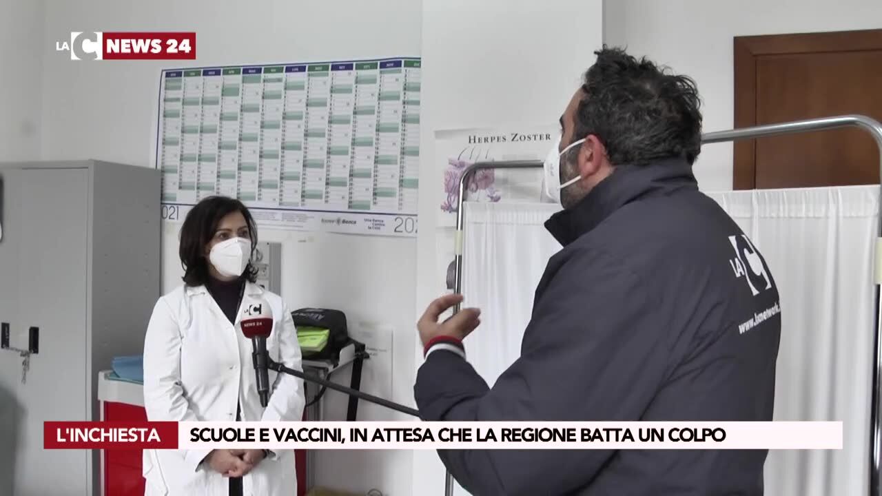 Scuole e vaccini, in attesa che la Regione batta un colpo