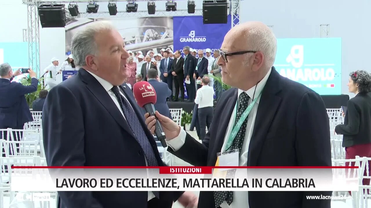 Lavoro ed Eccellenze, Mattarella in Calabria: interviste