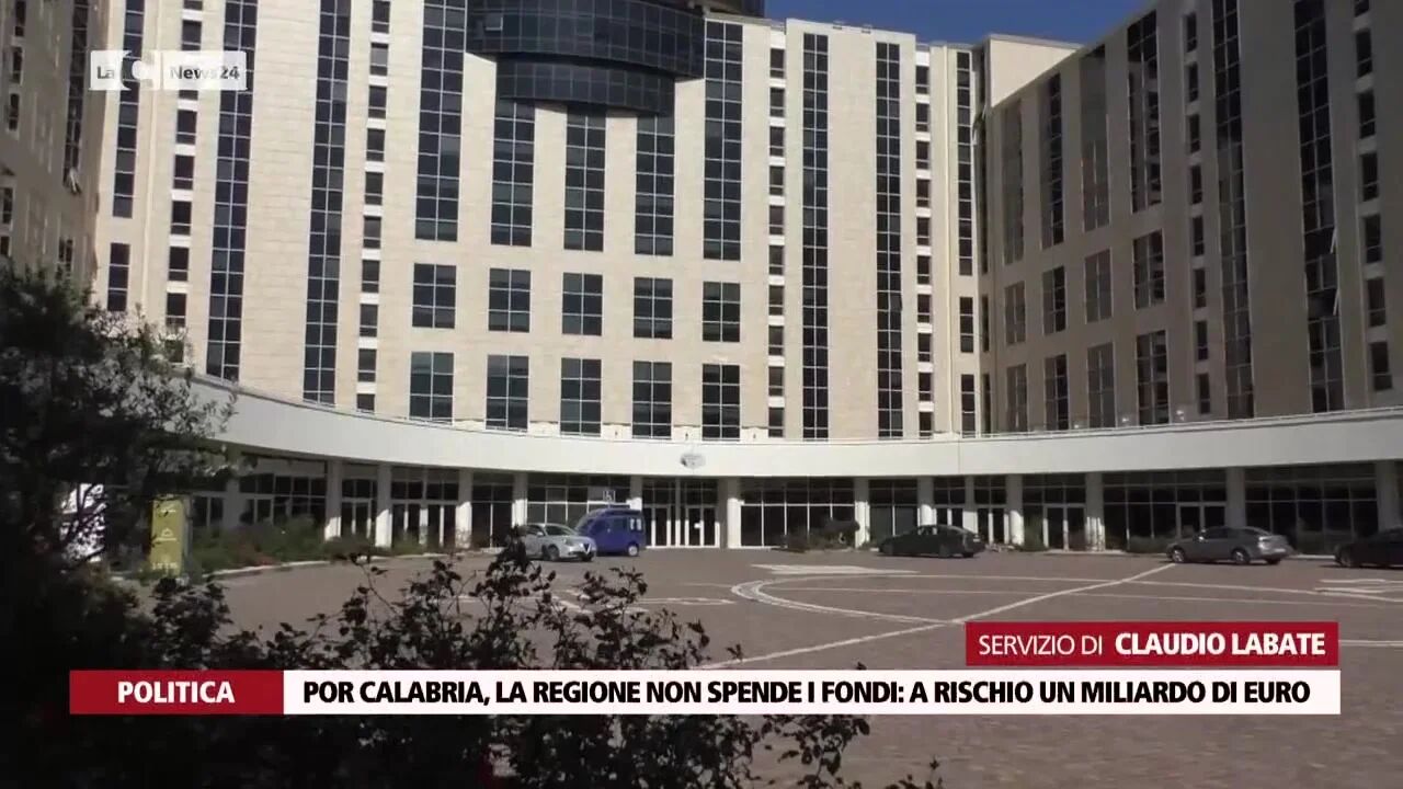 Por Calabria, la Regione non spende i fondi: a rischio un miliardo di euro