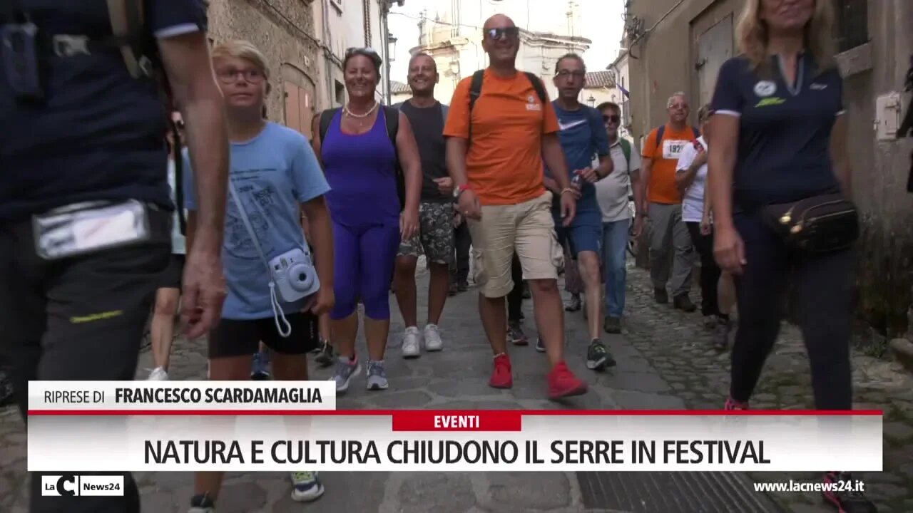 Natura e cultura chiudono il Serre in festival