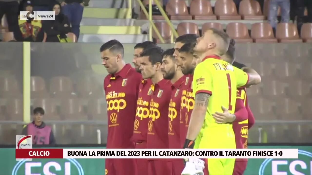 Buona la prima del 2023 per il Catanzaro: contro il Taranto finisce 1-0