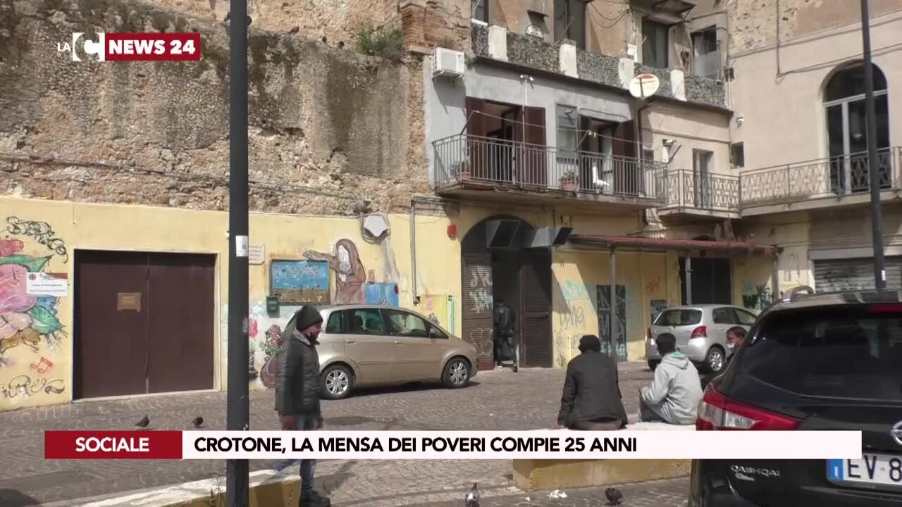 Crotone, la mensa dei poveri compie 25 anni