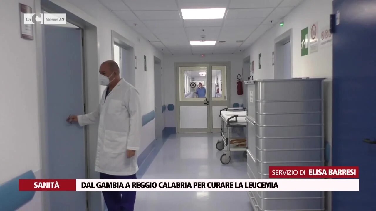 Dal Gambia a Reggio Calabria per curare la leucemia