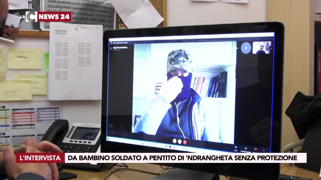 Da bambino soldato a pentito di 'ndrangheta senza protezione