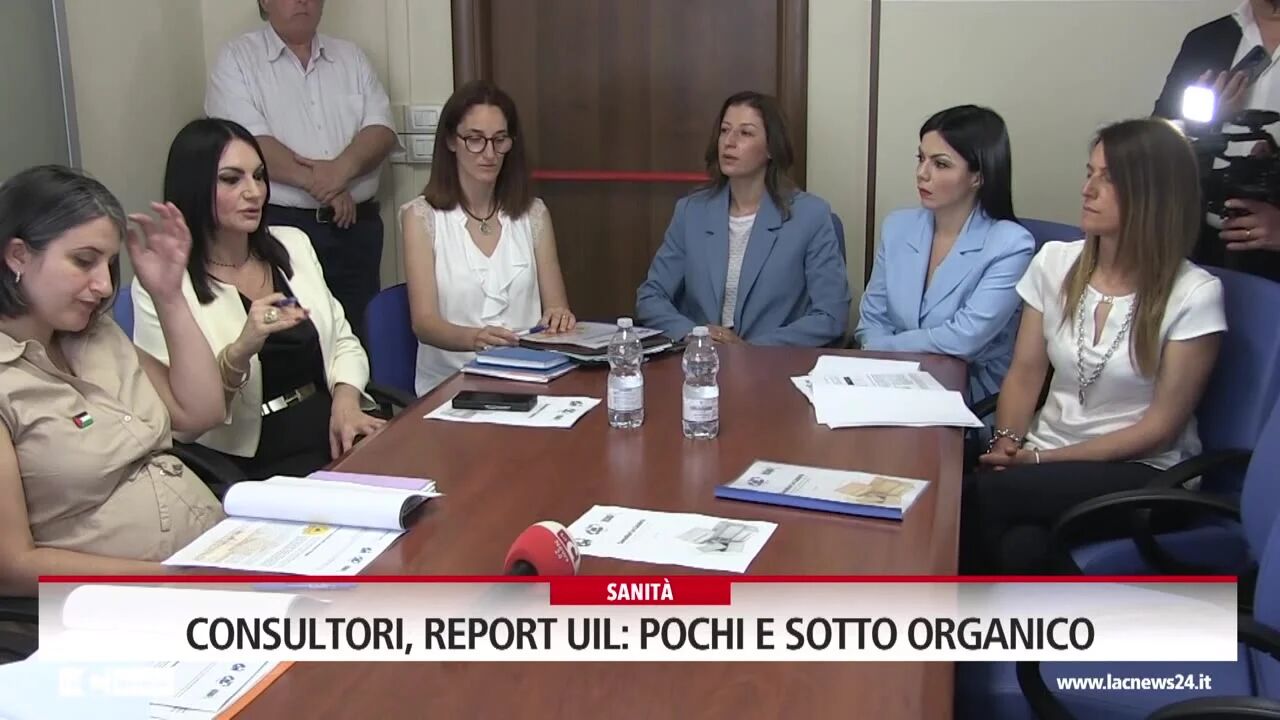 Consultori, report Uil:  «Pochi e sotto organico»