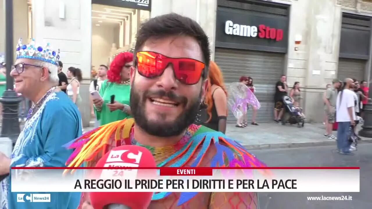 A Reggio il pride per i diritti e per la pace