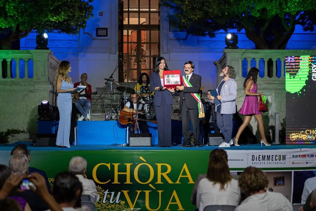 Chora tu Vua, i saluti in grecanico del Sindaco Santo Casile in apertura dell'evento