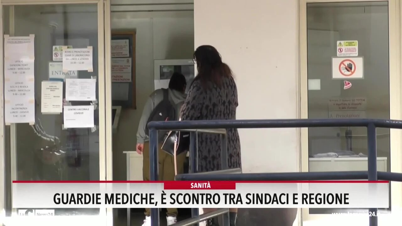 Guardie mediche, è scontro tra sindaci e Regione